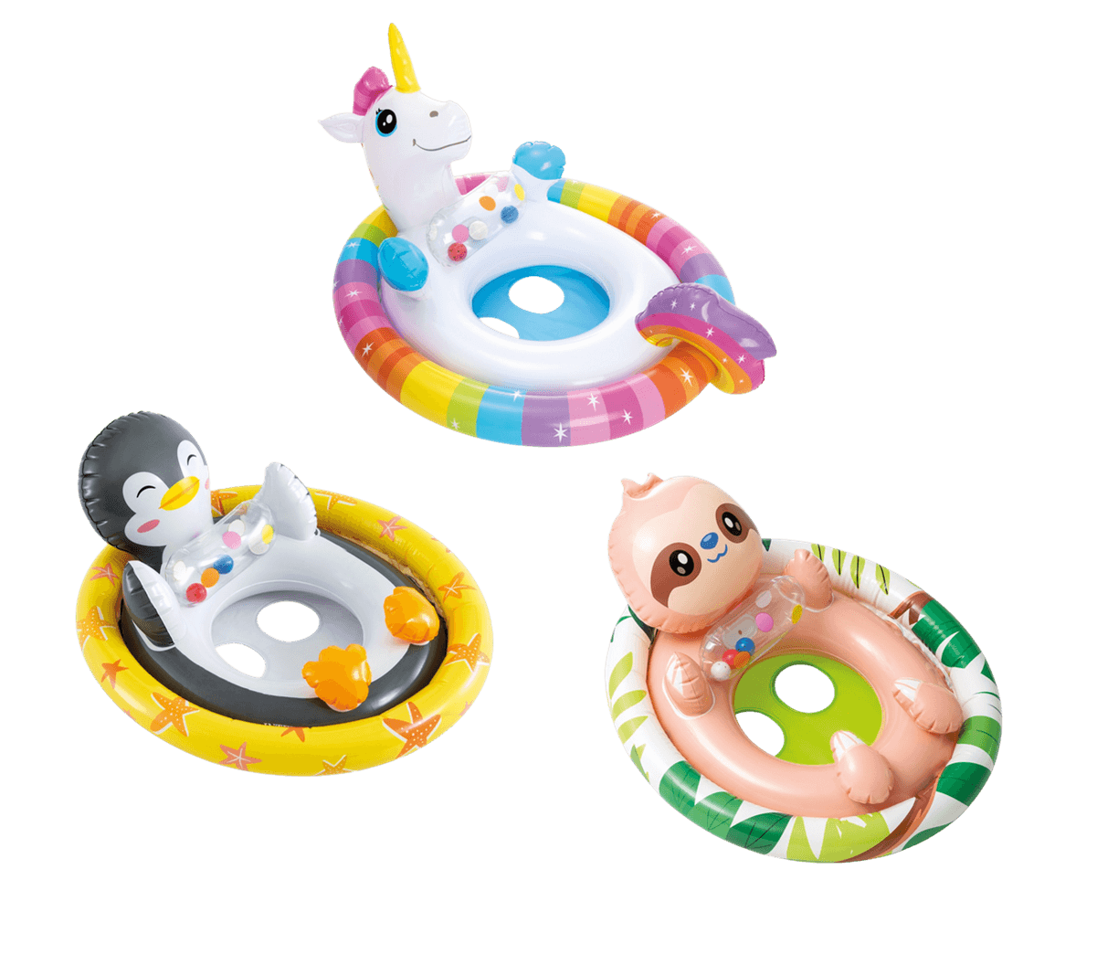 Baby Pool Seat Float — Unicorn