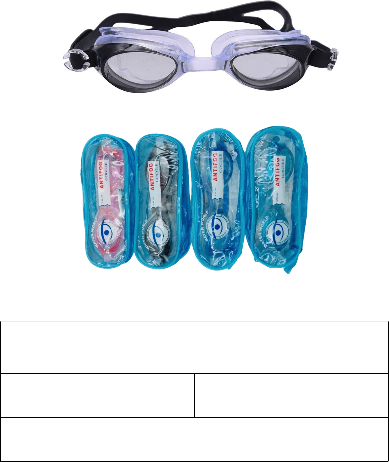 Anti-Fog Goggles with Pouch