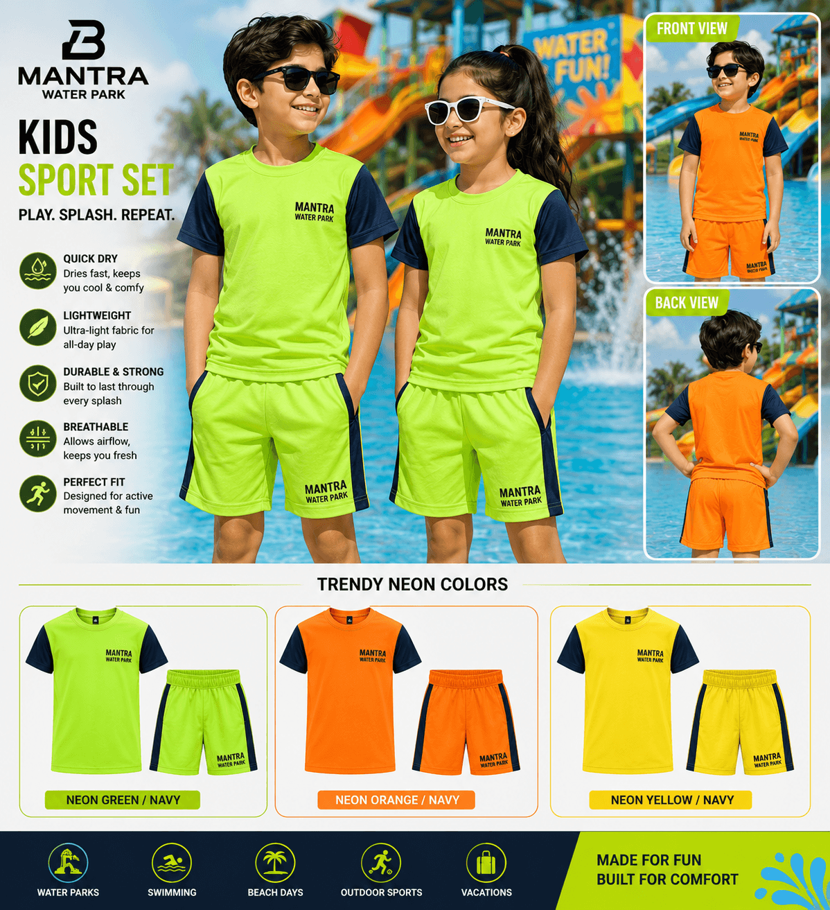 Kids' Branded Waterpark Set