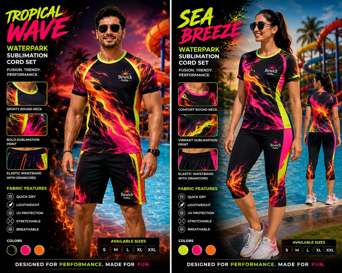 Tropical Cord-Set Uniform