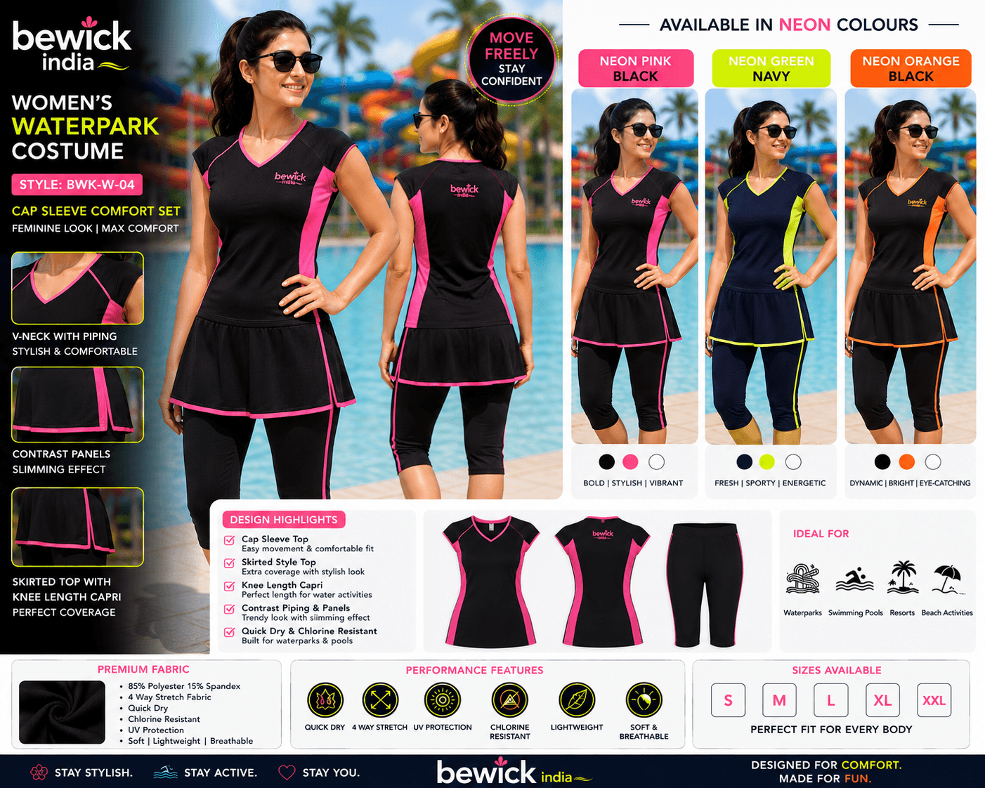 Women's Skirted Uniform Costume
