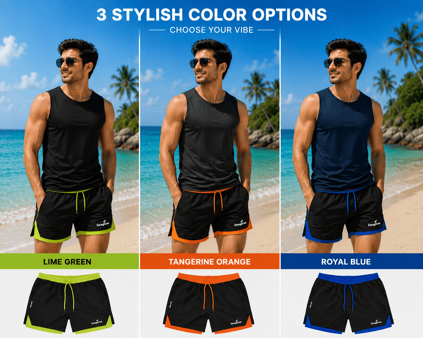 Men's Tank & Shorts Set